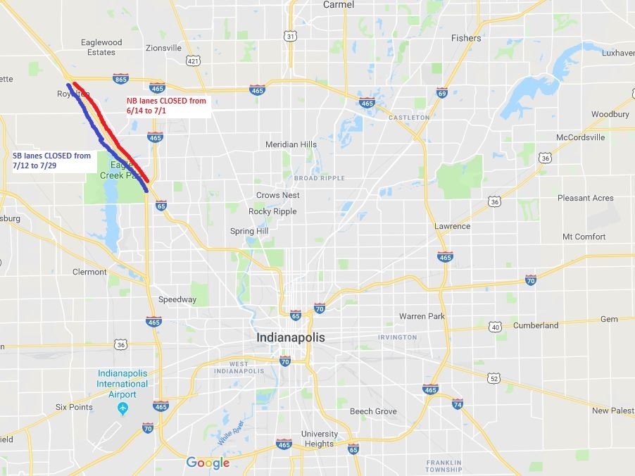 I-65 full closure 