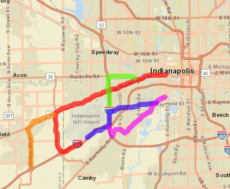 I-70 alternate routes