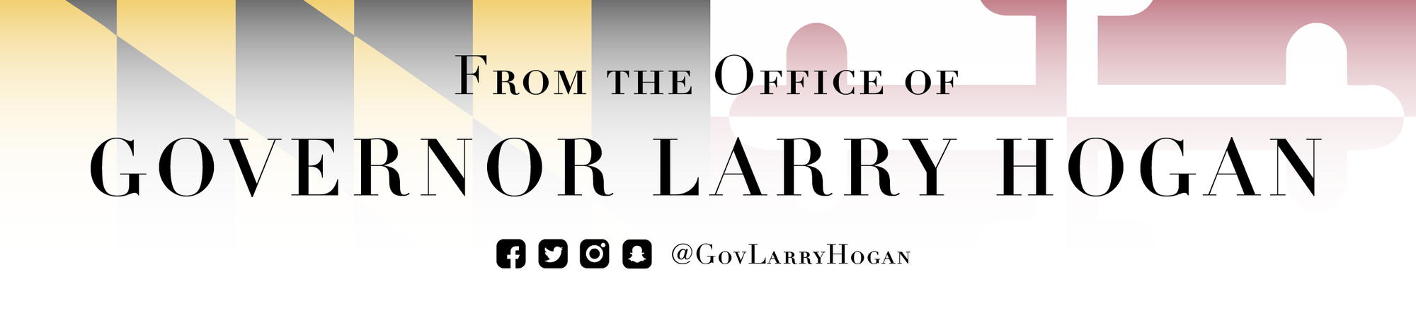 From the Office of Governor Larry Hogan