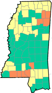 High COVID-19 case rates are returning to Mississippi