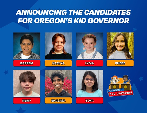 Kid Gov candidates