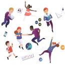 Education - preparing for the new curriculum illustrations 130 x 130