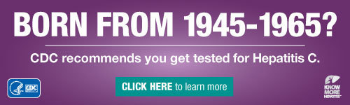 Born Between 1945-1965? CDC Recommends Testing