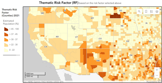 Thematic Risk Factor (RF) V2