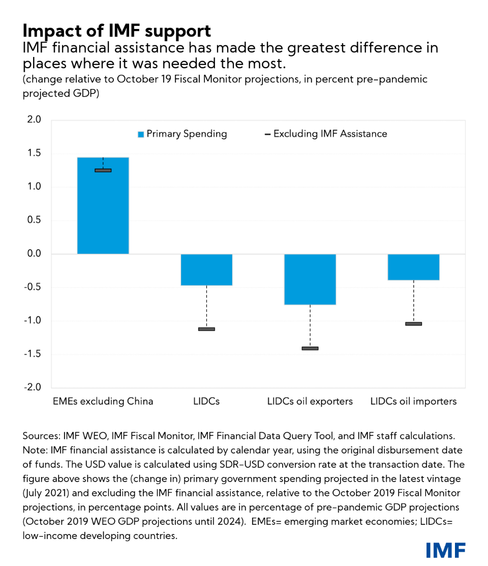 Debt, deficits dramatically increased due to Covid – IMF