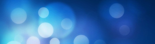 close up image of blue background and bokeh