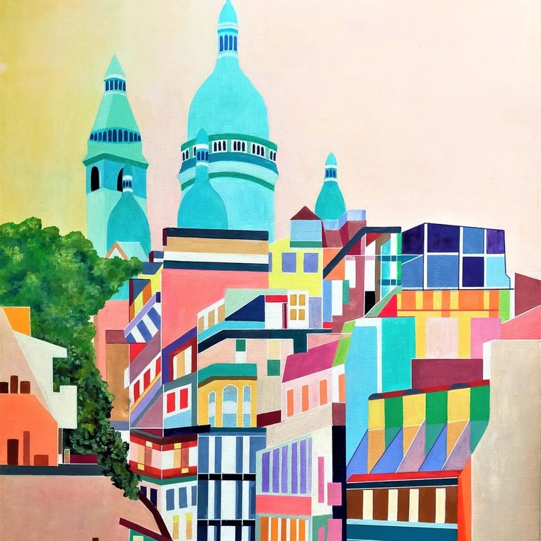 La Butte Montmartre, Catherine Sénéchal La Butte Montmartre, Catherine Sénéchal