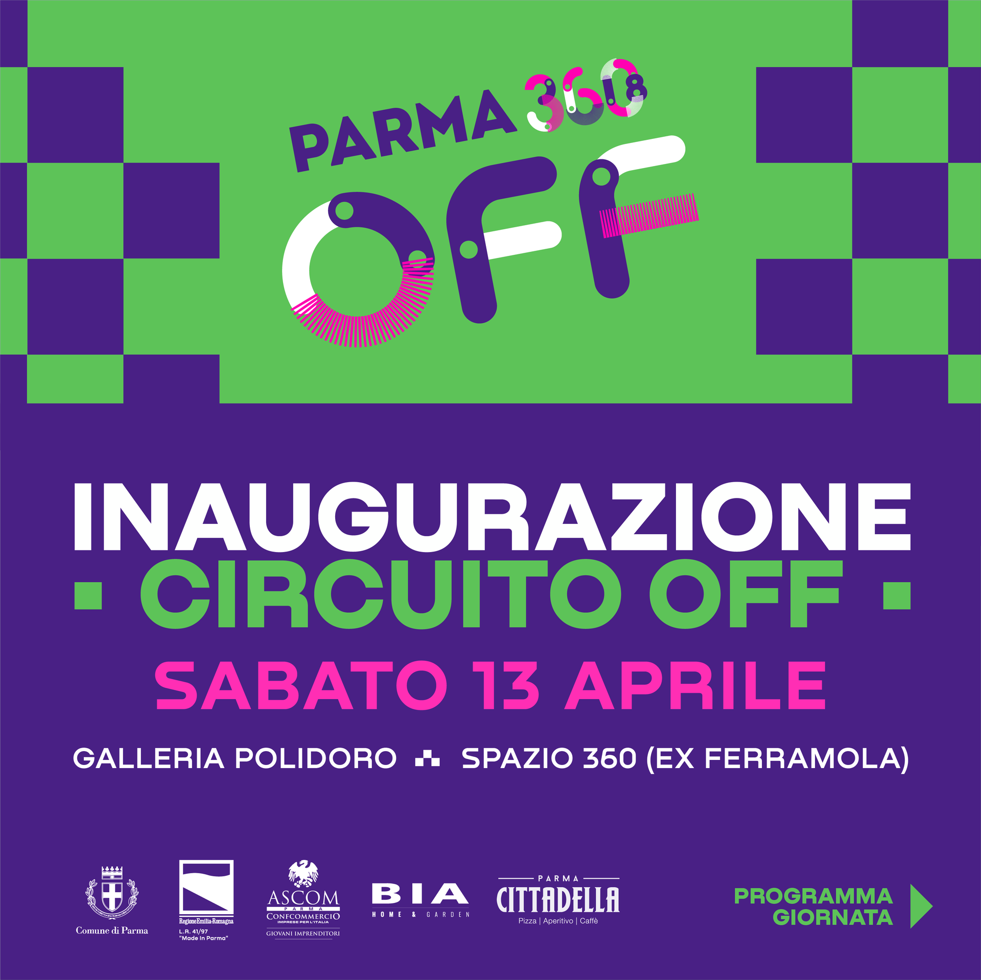 grafica circuito OFF Parma 360