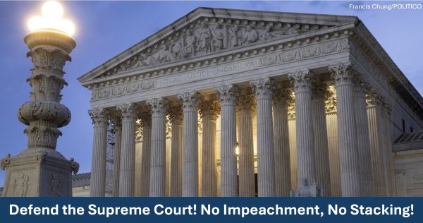 Defend the Supreme Court! Defend the Supreme Court!