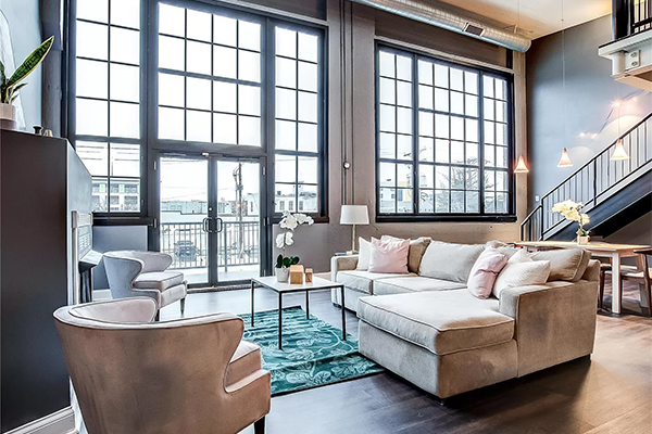 Bright loft home in Saint Louis