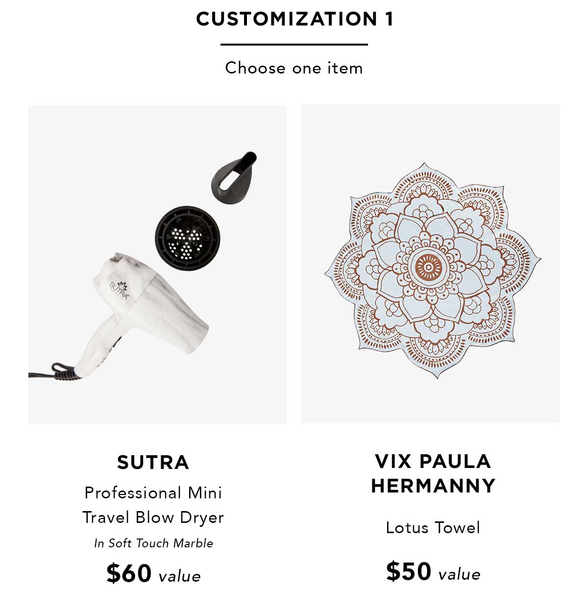 Customization 1 | Sutra, ViX PAULA HERMANNY