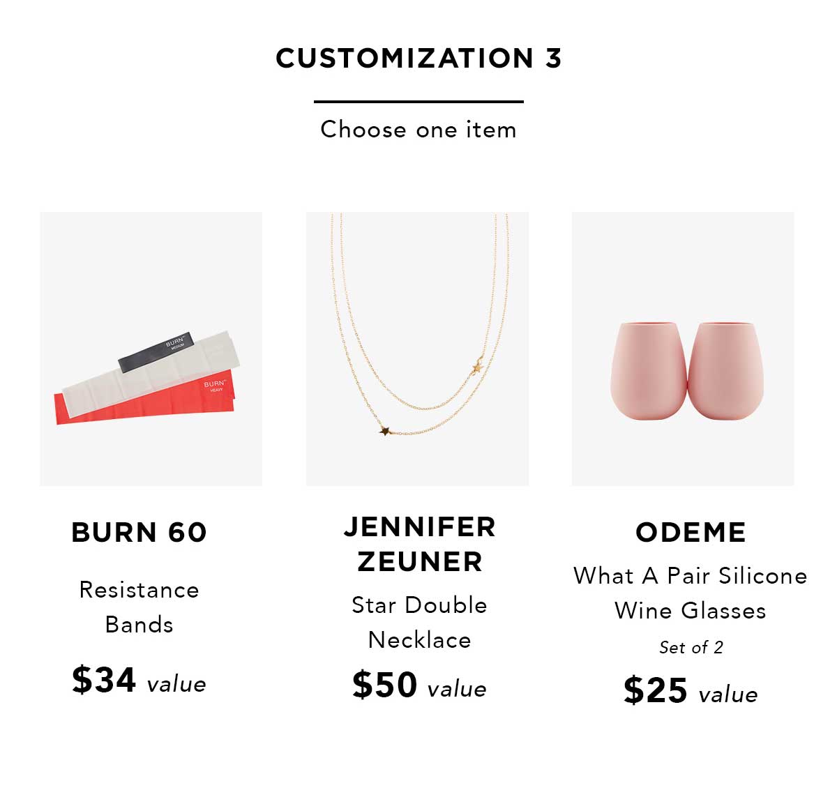 Customization 3 | Burn 60, Jennifer Zeuner, Odeme