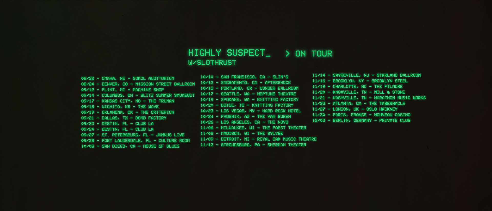 Young Thug featured on Highly Suspect song: genre bending track out today!