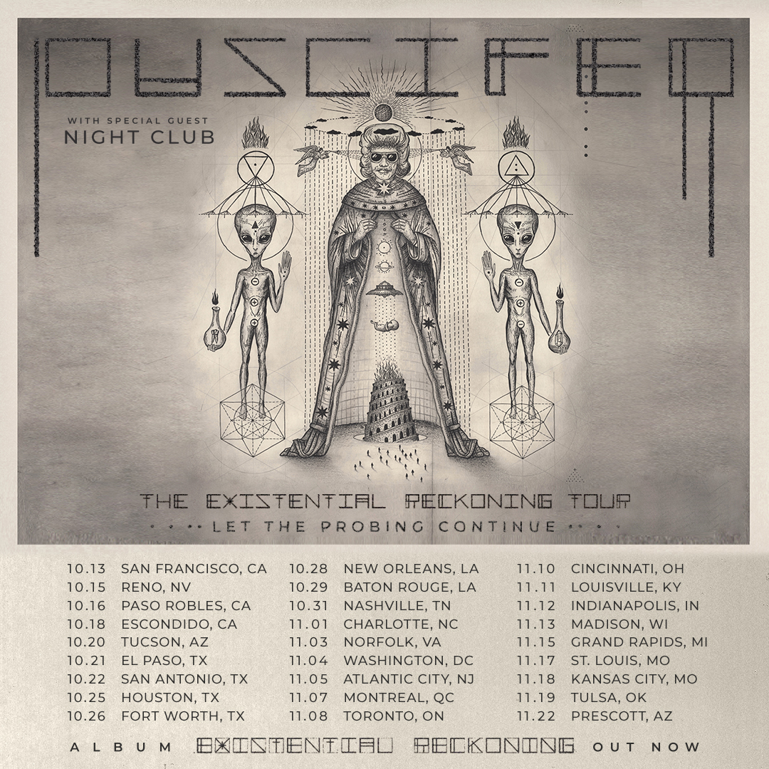 Puscifer Plots Fall North American Tour; Releases "Bullet Train To Iowa" Re-mix Video ​   　 