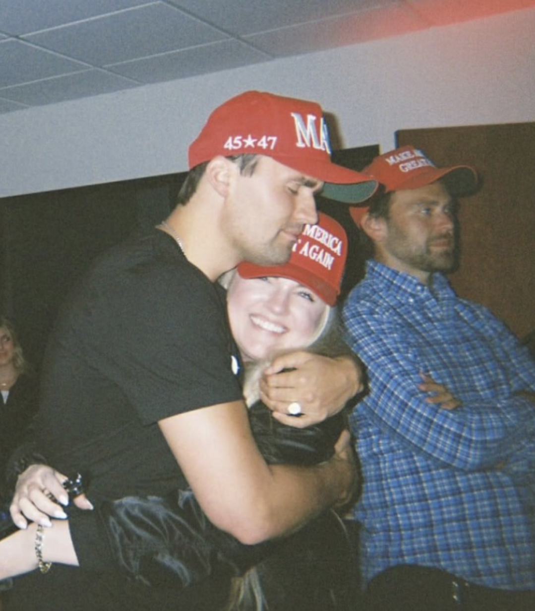 Me & Charlie on Election Night