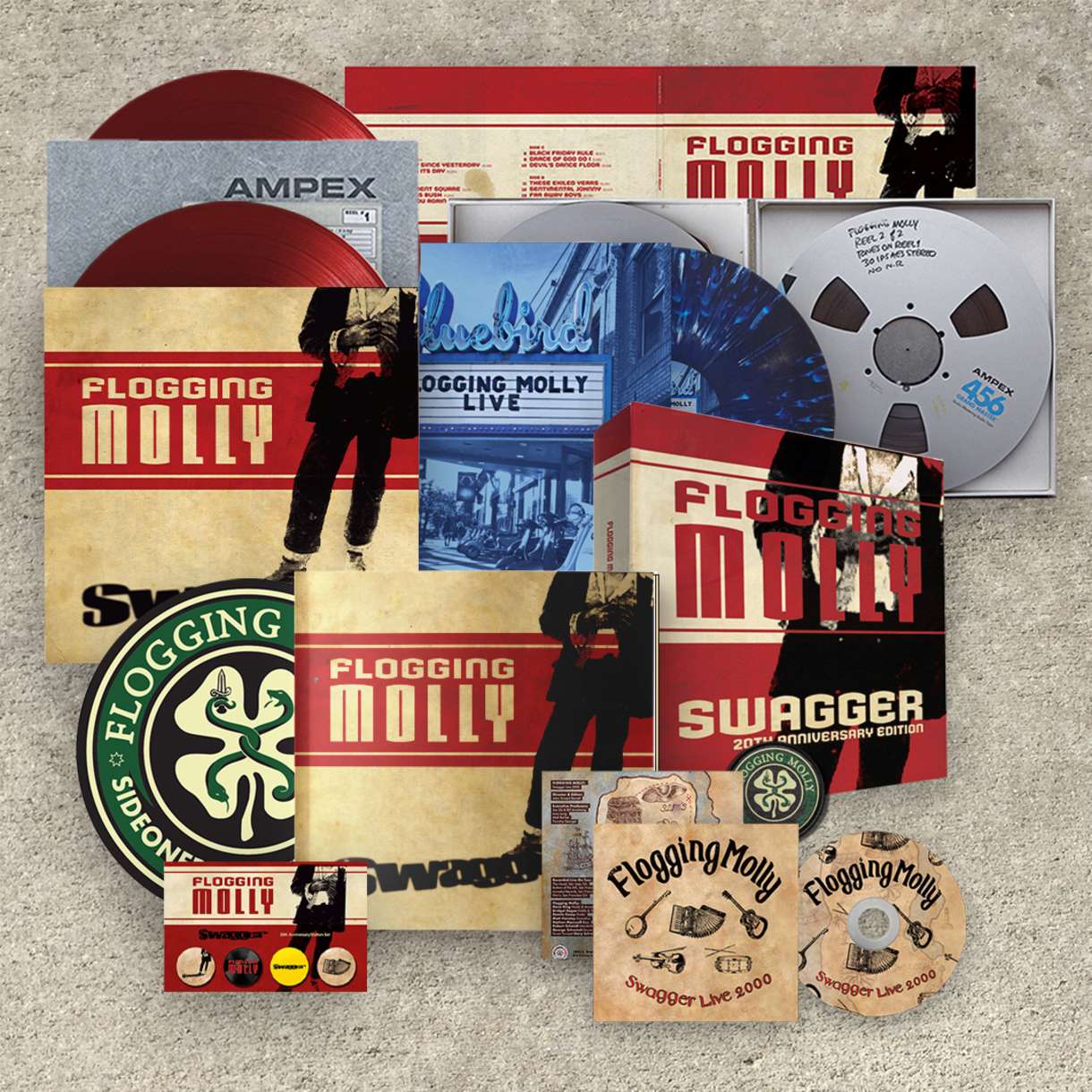 Flogging Molly Announce “Swagger” 20th Anniversary Limited Edition Vinyl Box Set Out October 23