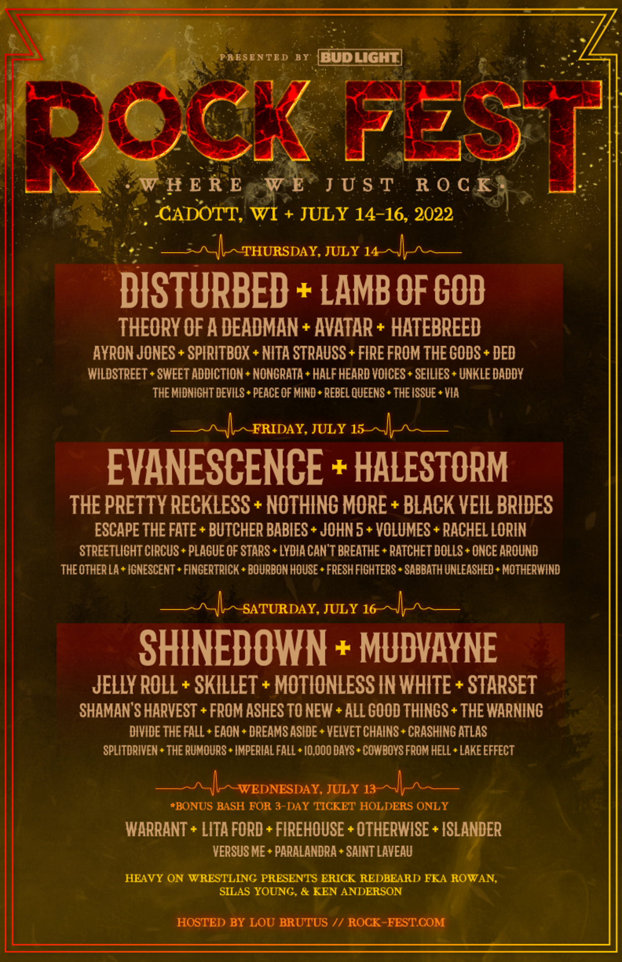 Rock Fest 2022 Lineup is HERE!