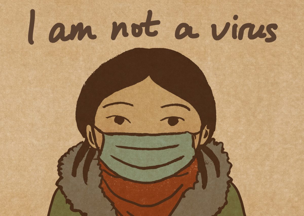 I am not a virus.' How this artist is illustrating coronavirus ...