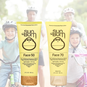 Sunscreen face lotion