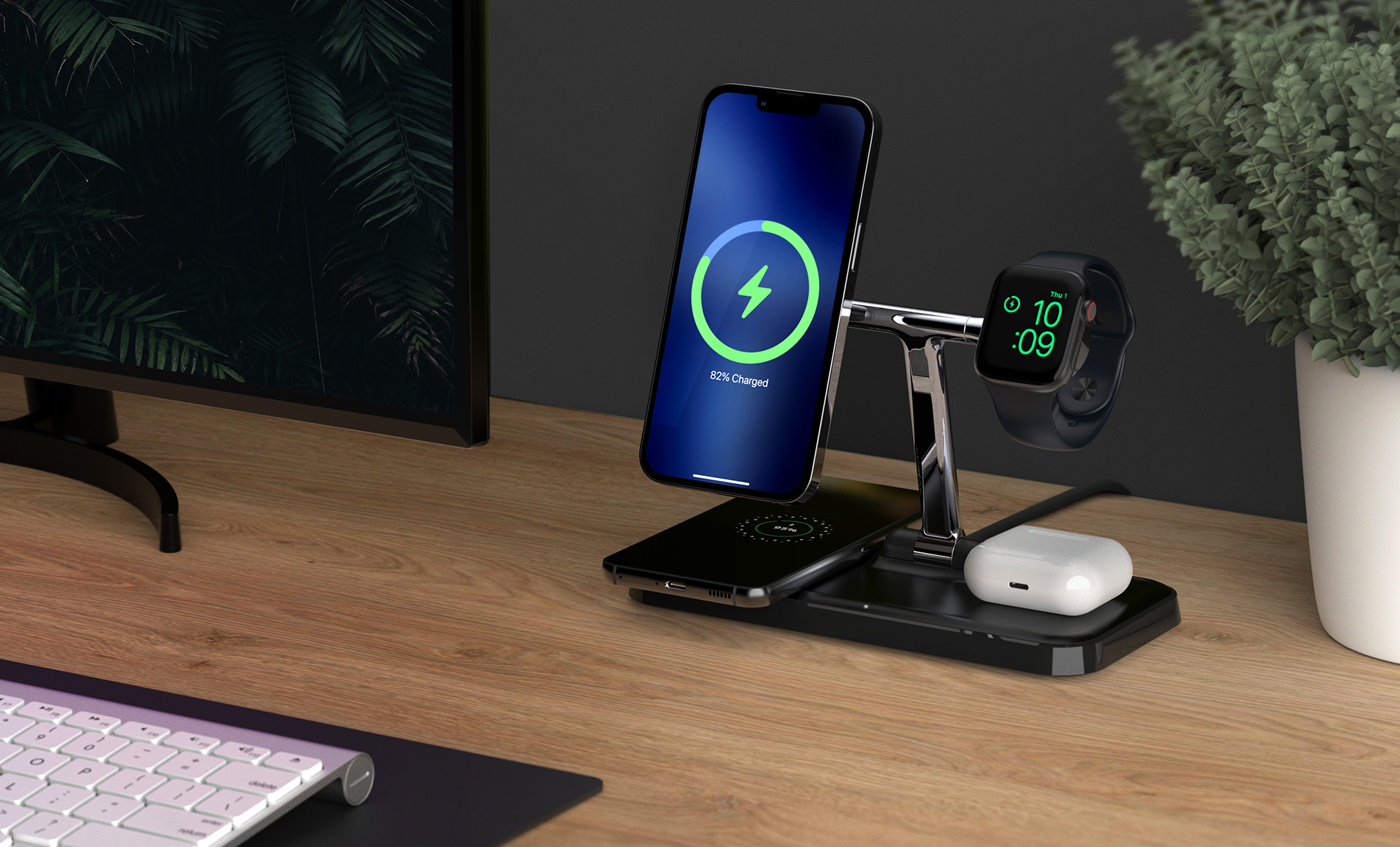 HyperJuice 4-in-1 Wireless Charger With MagSafe