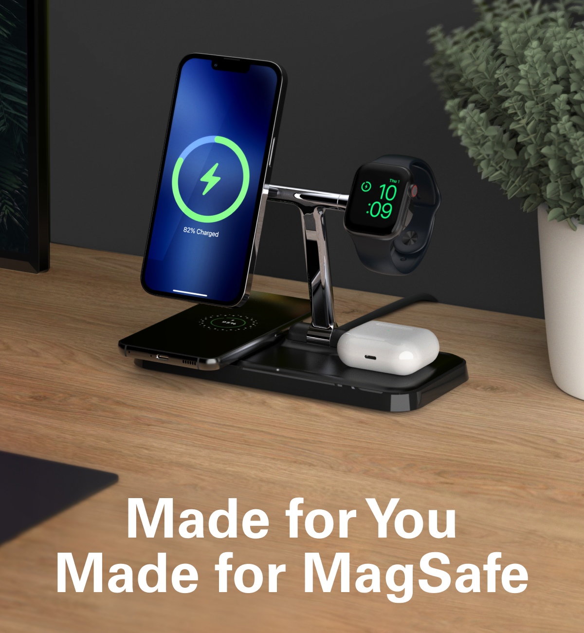 HyperJuice 4-in-1 Wireless Charger With MagSafe