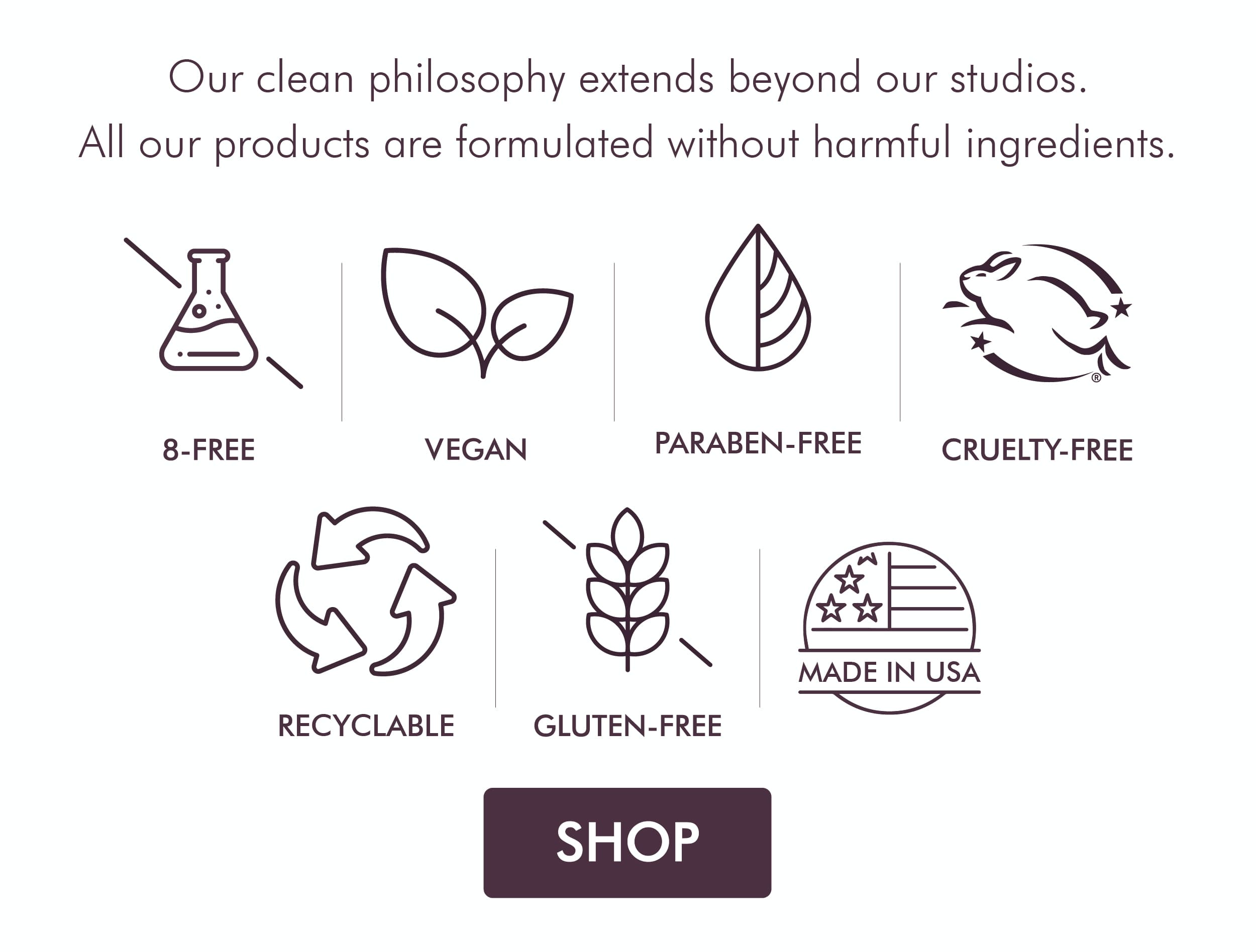 All Our Products Are Formulated Without Harmful Ingredients
