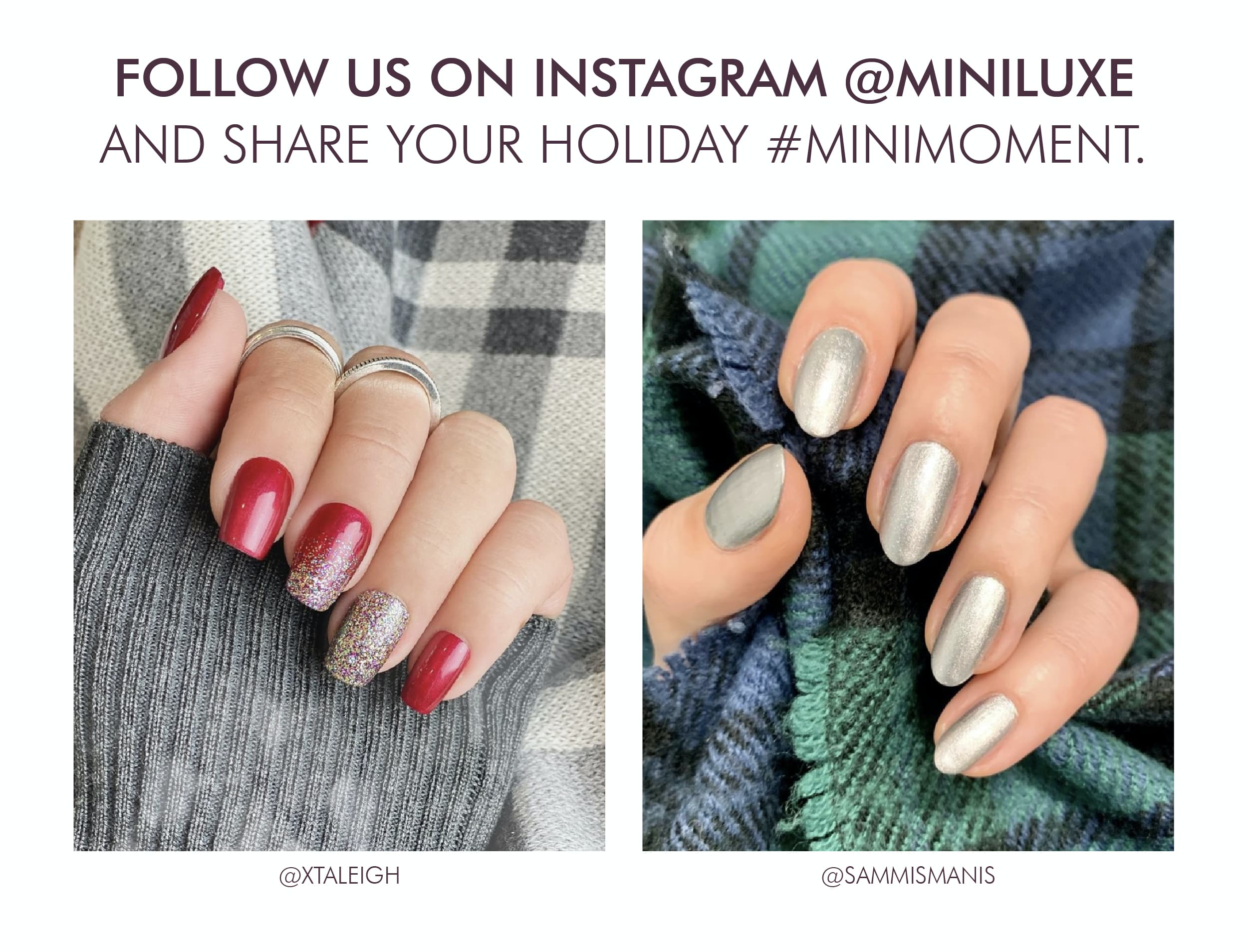 Follow Us On Instagram @miniluxe
