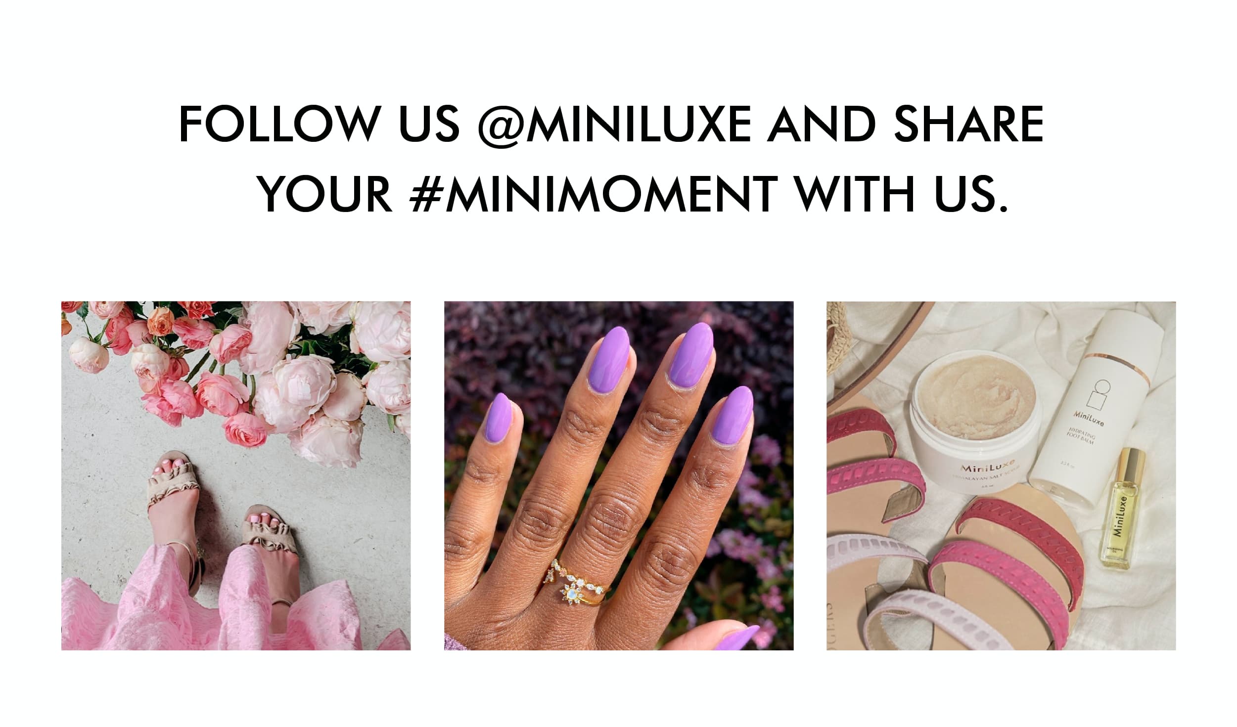 Follow us on Instagram @miniluxe