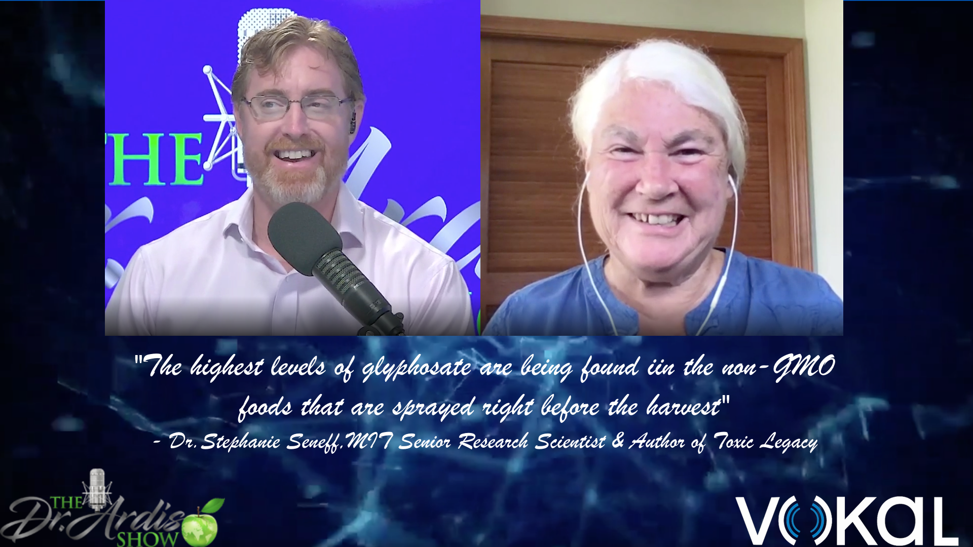 Image of Dr. Bryan Ardis and Dr. Stephanie Seneff