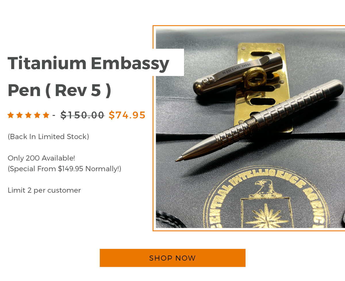 Titanium Embassy Pen ( Rev 5 )