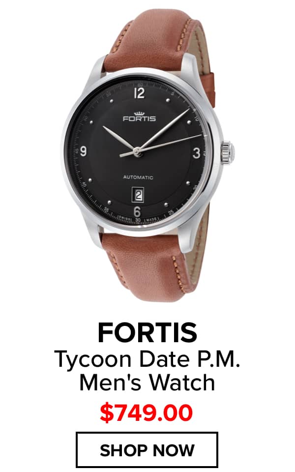 FORTIS Tycoon Date P.M.  Men's Watch