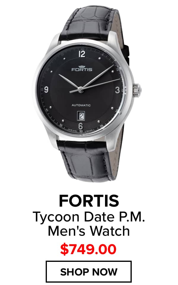 FORTIS Tycoon Date P.M. Men's Watch