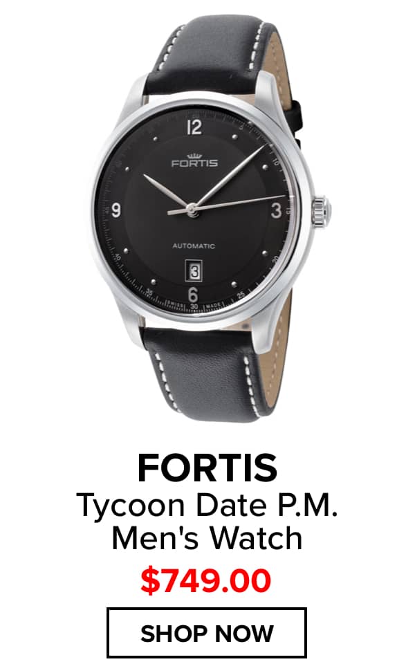 FORTIS Tycoon Date P.M. Men's Watch