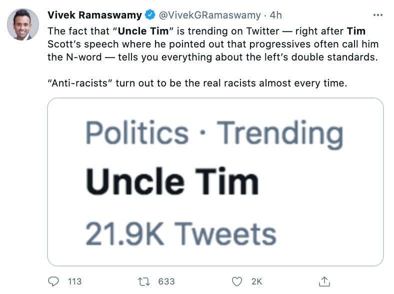 They made
'Uncle Tim' trend on Twitter! They made 'Uncle Tim' trend on Twitter!