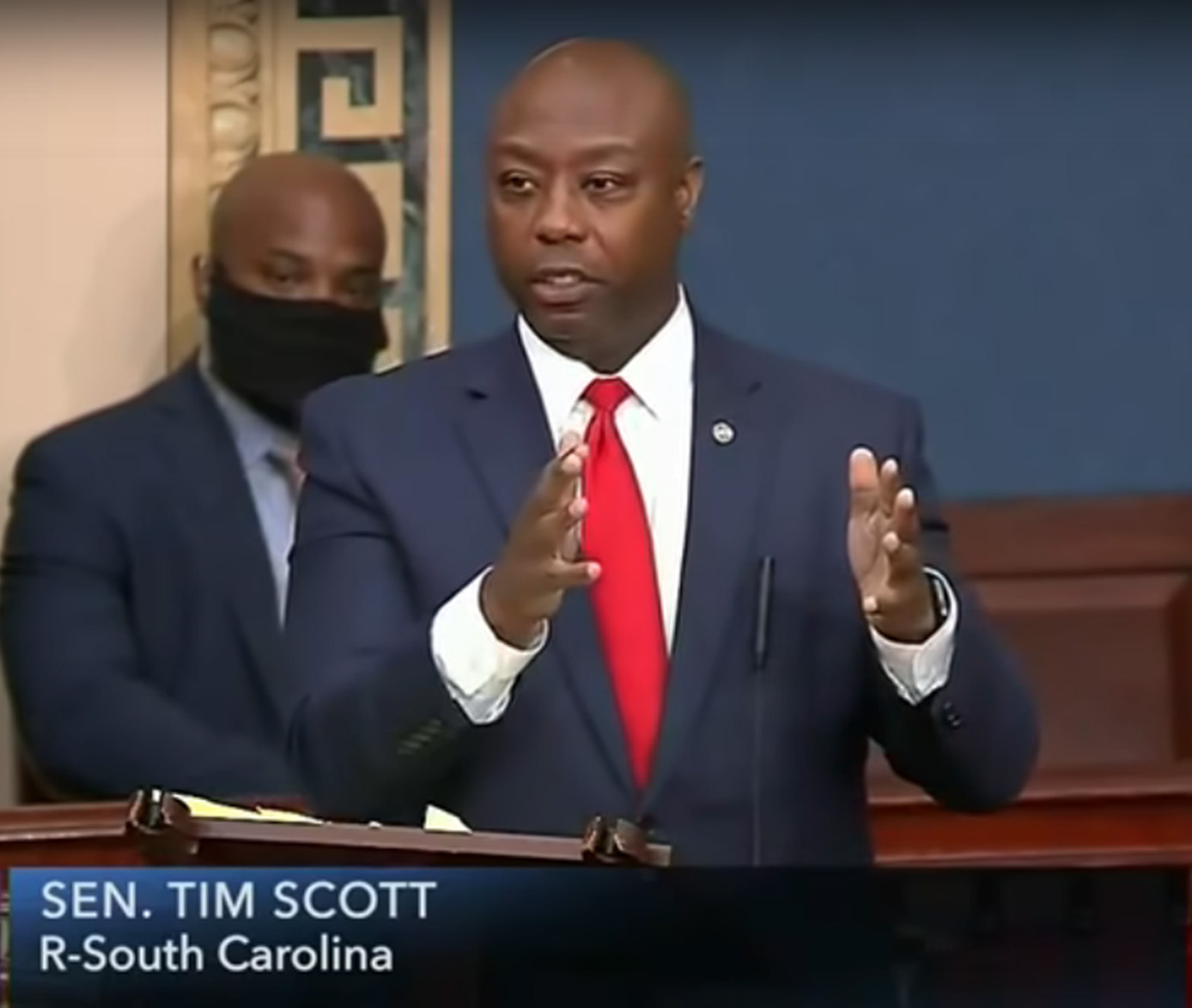 Tim Scott
eviscerated Democrats on the Senate floor... Tim Scott eviscerated Democrats on the Senate
floor...