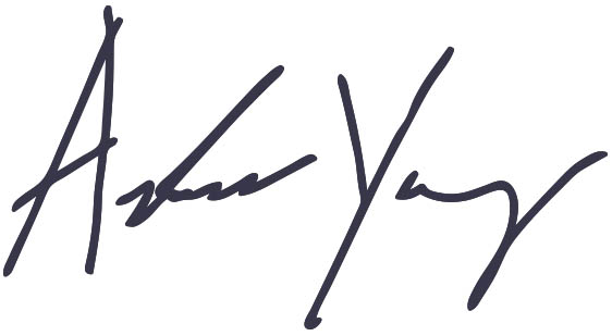 Andrew Yang's Signature
