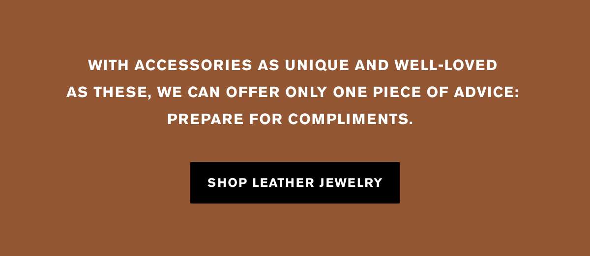 Shop Leather Jewelry 