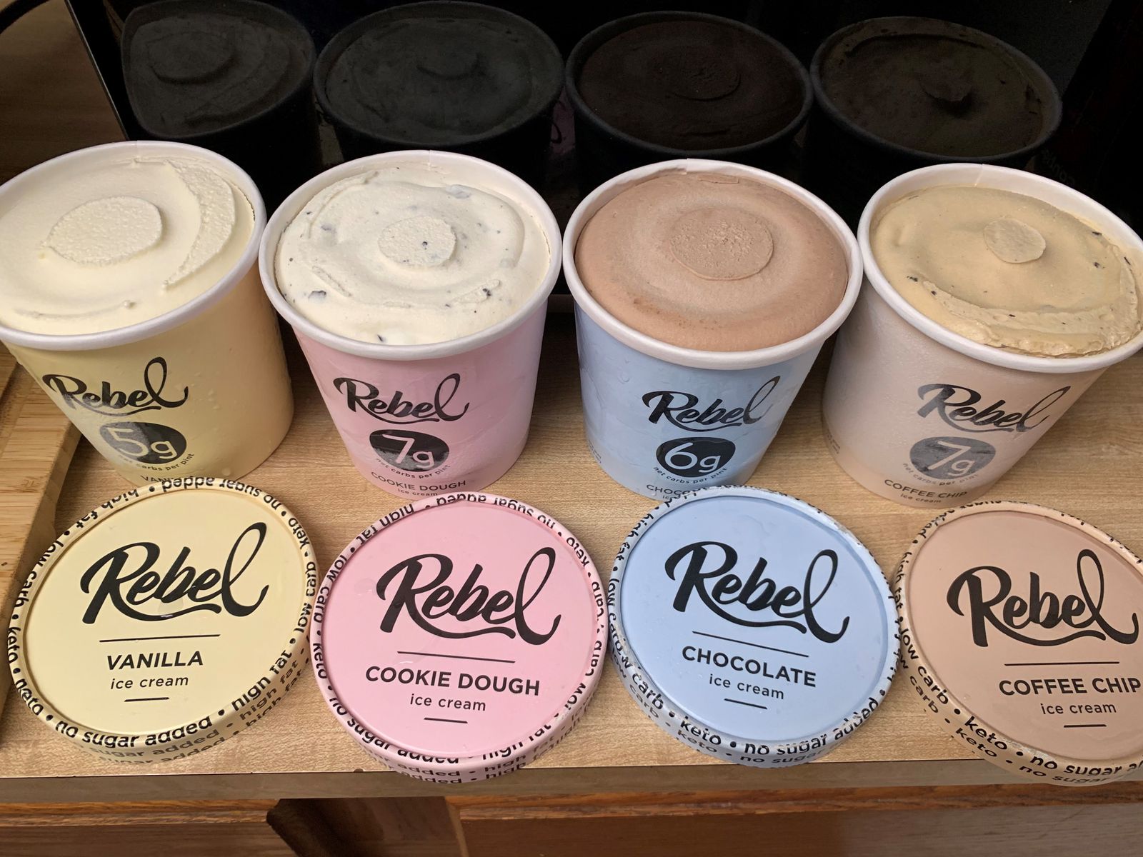 Rebel Ice Cream | Coffee Chip