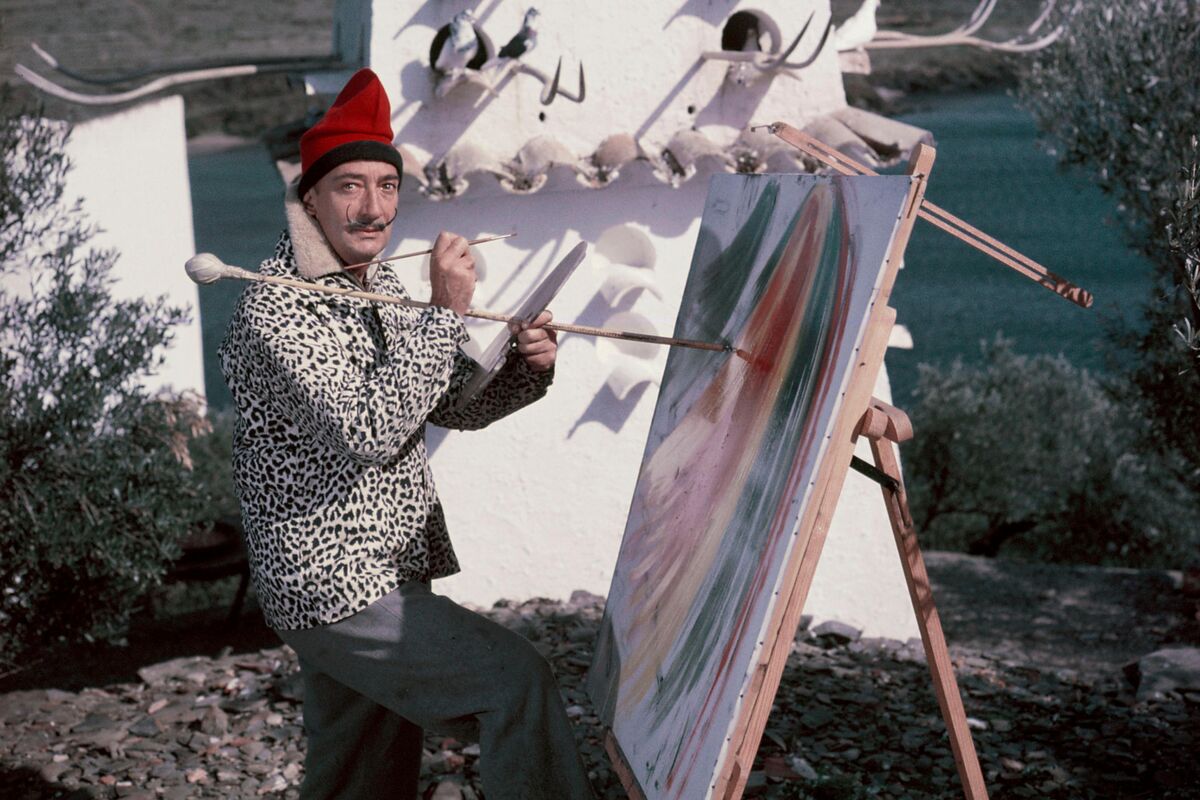 Salvador Dali in Figueres, Spain, circa 1900. Photo by Kammerman/Gamma-Rapho via Getty Images.