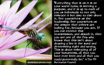 the leadership & answers you've been asking for - the 9th dimensional arcturian - channeled by daniel scranton, channeler of archangel michael