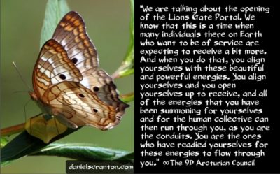 the lions gate portal & higher dimensional energies - the 9th dimensional arcturian council - channeled by daniel scranton, channeler of archangel michael