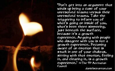 unresolved trauma vs. unresolved trauma - the 9th dimensional arcturian council - channeled by daniel scranton, channeler of archangel michael