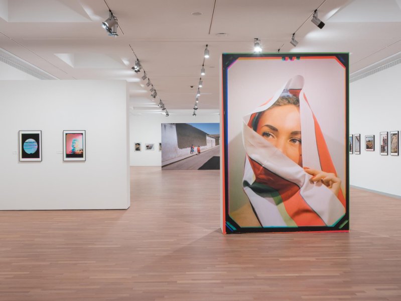 Werner Bischof. Unseen Colour, installation view MASI Lugano