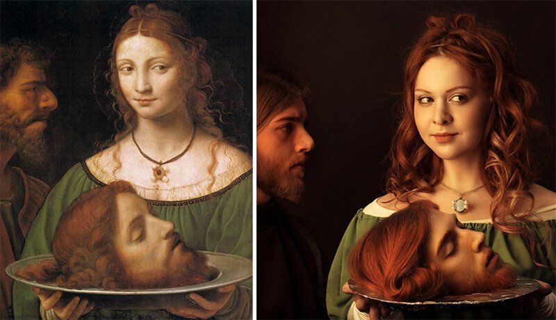 Russian Artists Recreate Famous Paintings And Have Much Fun
