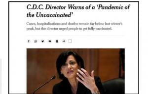 The Lancet Scolds Those Claiming “Pandemic Of The Unvaccinated”