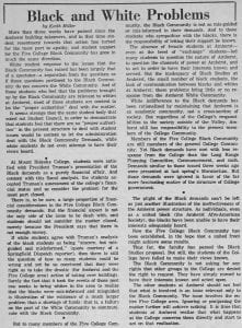 Black and White Problems