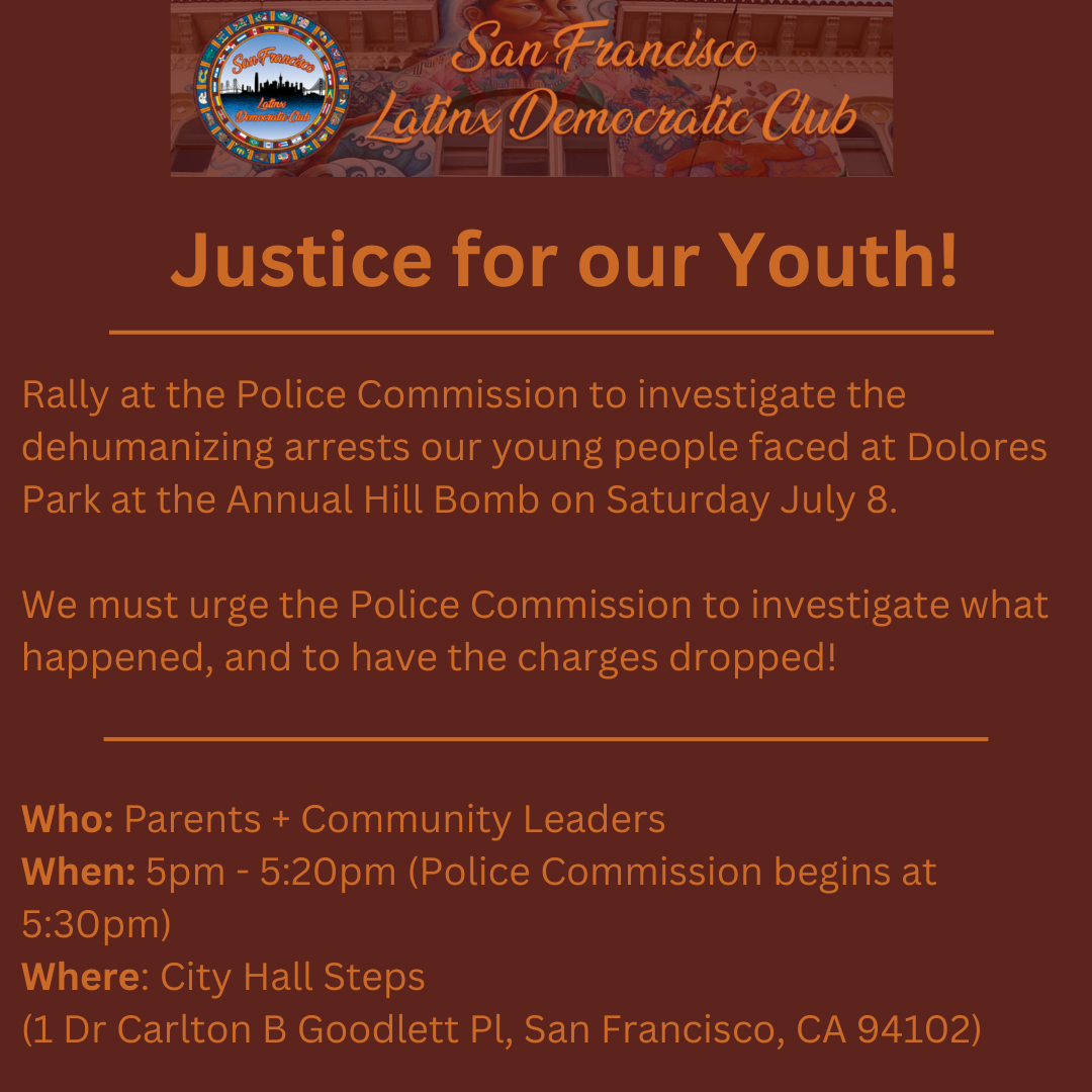 SF Democratic Latinx demonstration @ SF City Hall