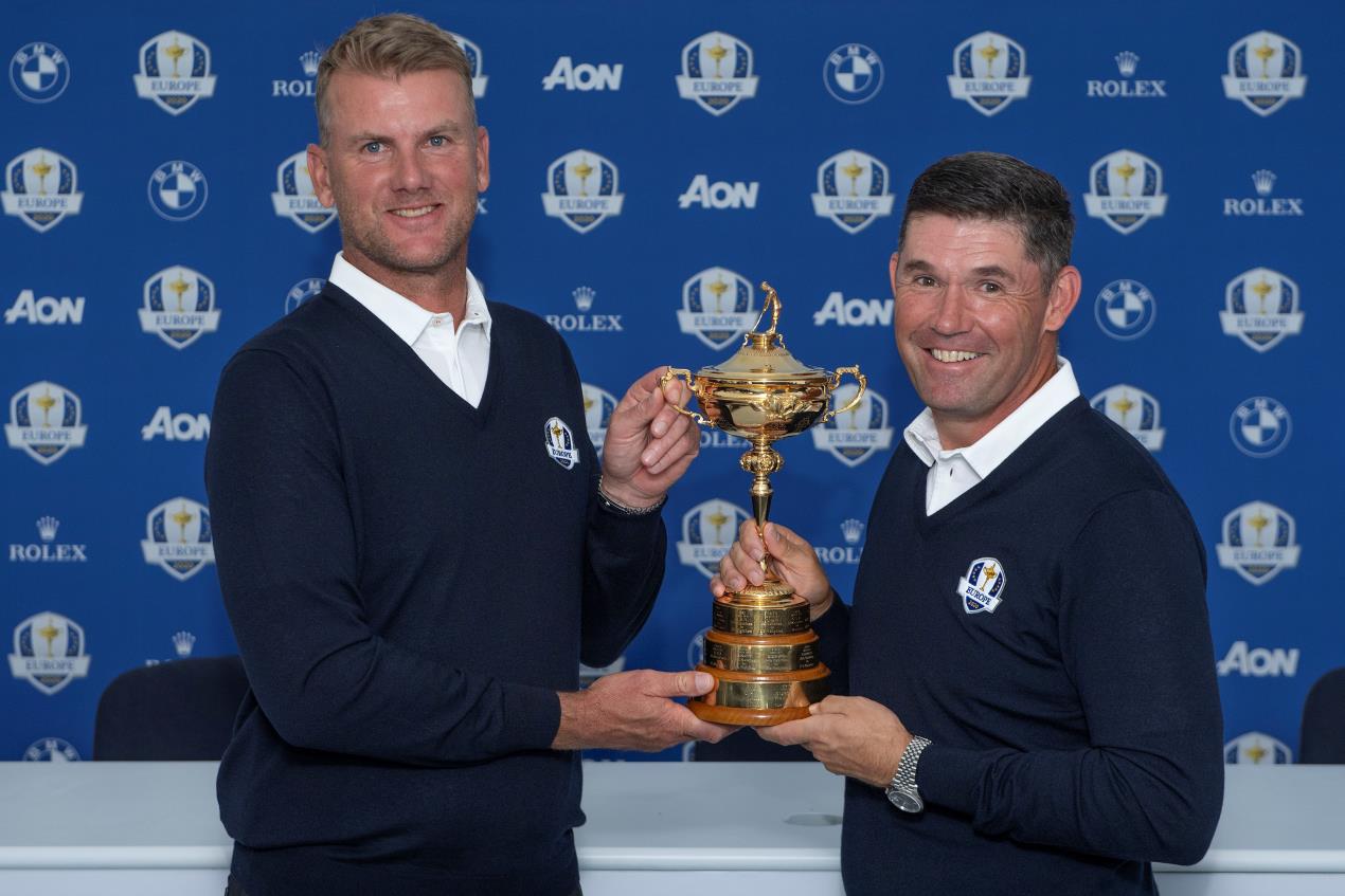 Robert Karlsson and Padraig Harrington