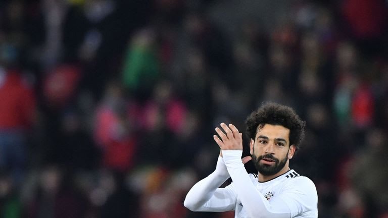 Mohamed Salah Egypt v Portugal