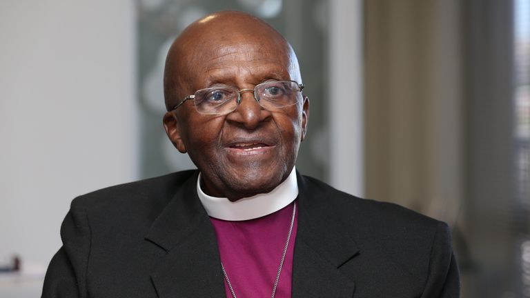 Desmond Tutu: The South African icon who was loved far and beyond his  native land | World News | Sky News